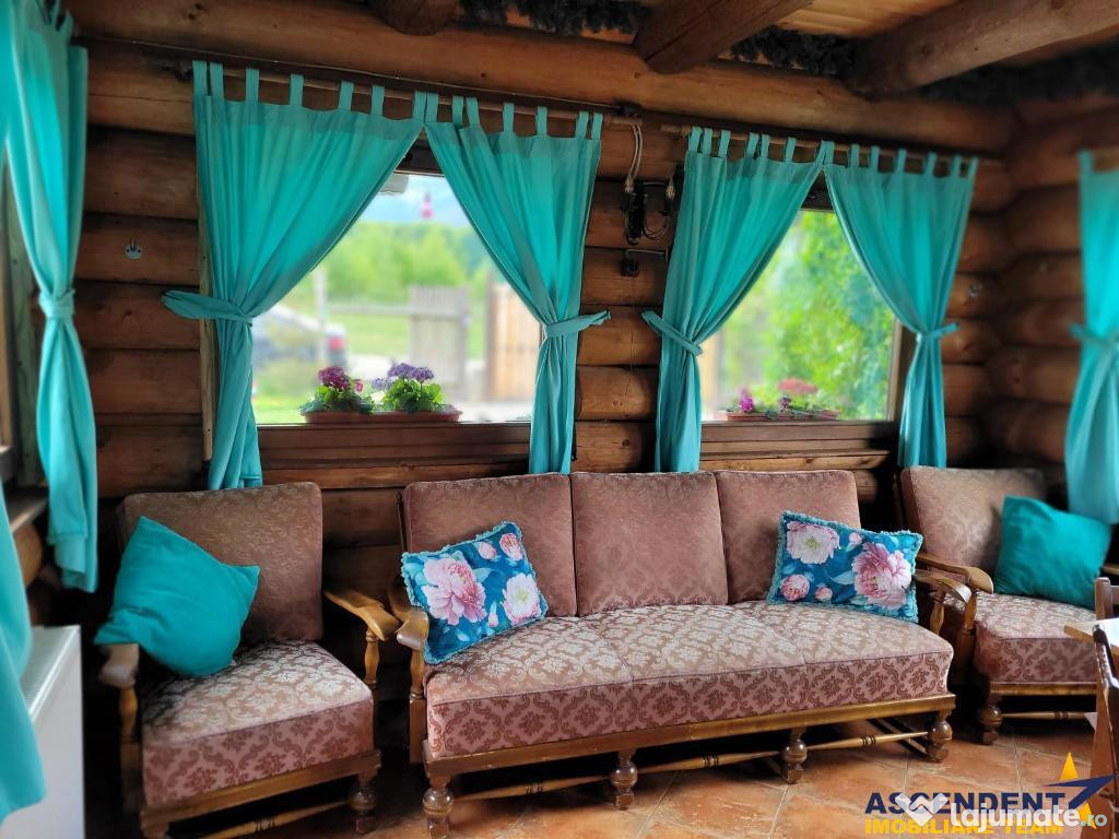 FILM! Resedinte montane,mobilate,echipate, jacuzzi,piscina,p