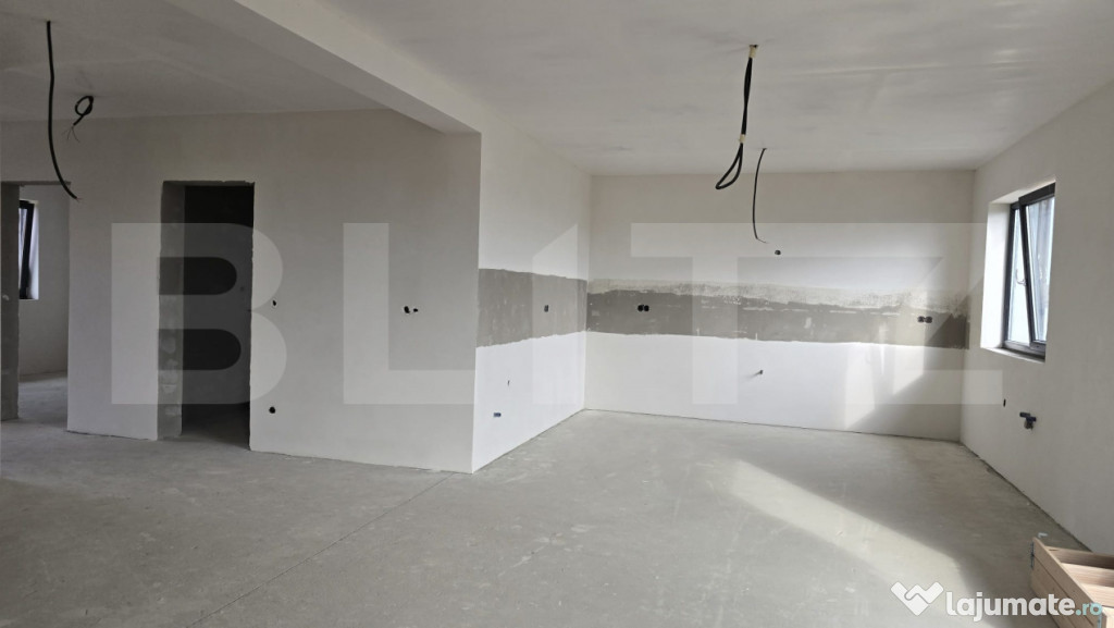 Casa 3 camere 101mp. Teren 550