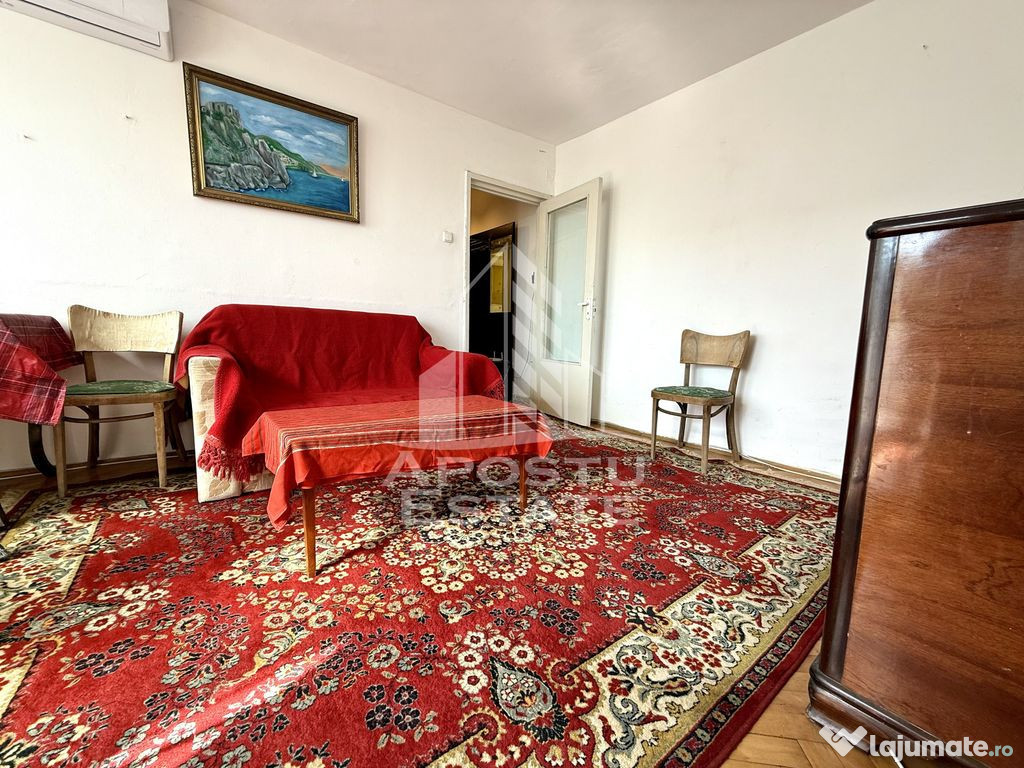 Apartament cu 3 camere, 2 balcoane, zona Iosefin