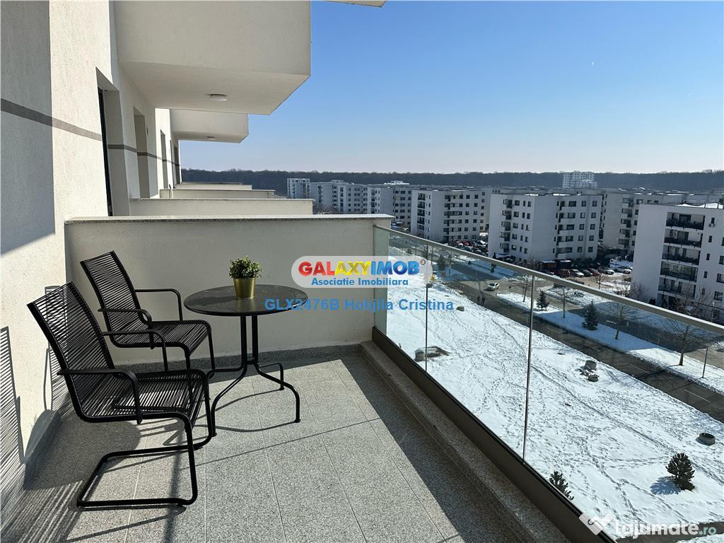 Apartament 2 camere nou mobilat Baneasa Greenfield