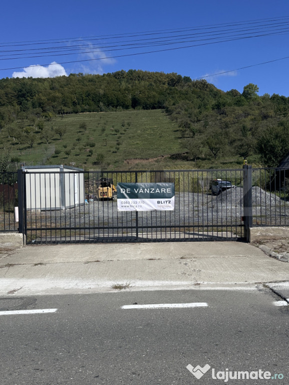 Teren cu utilități și potențial investițional –5400 m