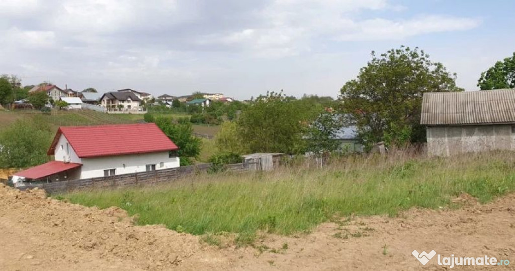 Teren intravilan 1200 mp Valea Adanca Iasi