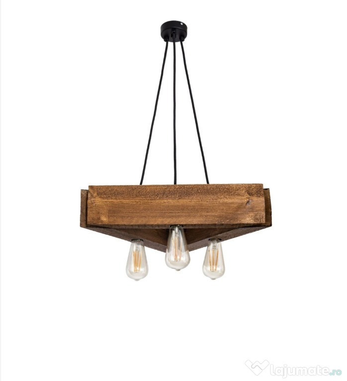 Creez Lampi, scaune,candelabre. Rustice din lemn personalizate!