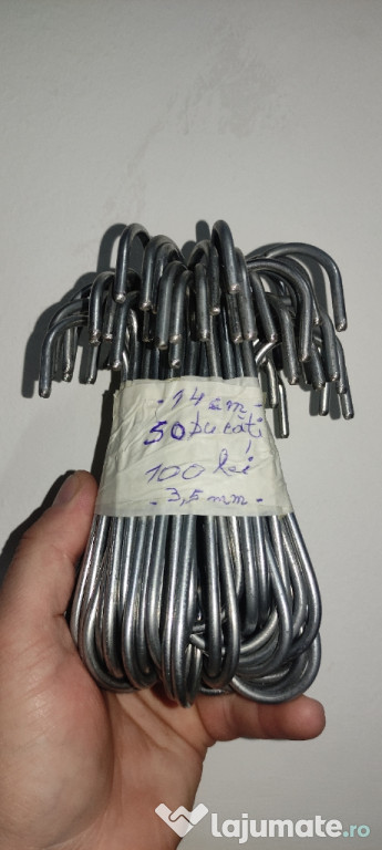 Cârlige mici pentru afumătoare