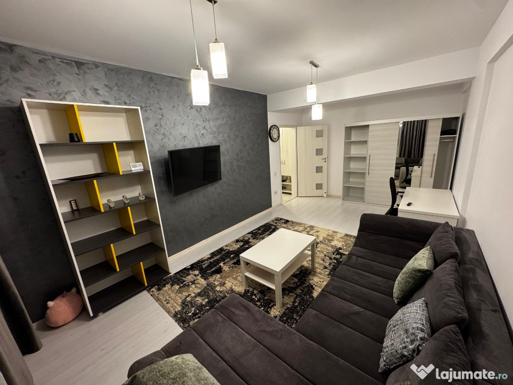 {Metrou} Apartament cu 2 camere, Mobilat si Utilat + Parcare