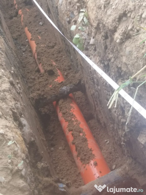 Facem in Galati santuri pentru canalizari apa/wc Rapid.