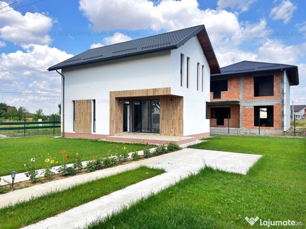 Vila individuala | 4 camere | 2 bai | Teren 436mp