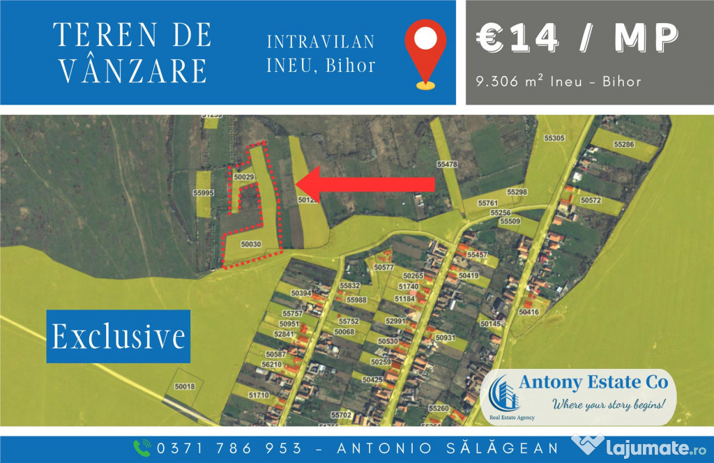 Teren intravilan, de - Ineu, Bihor