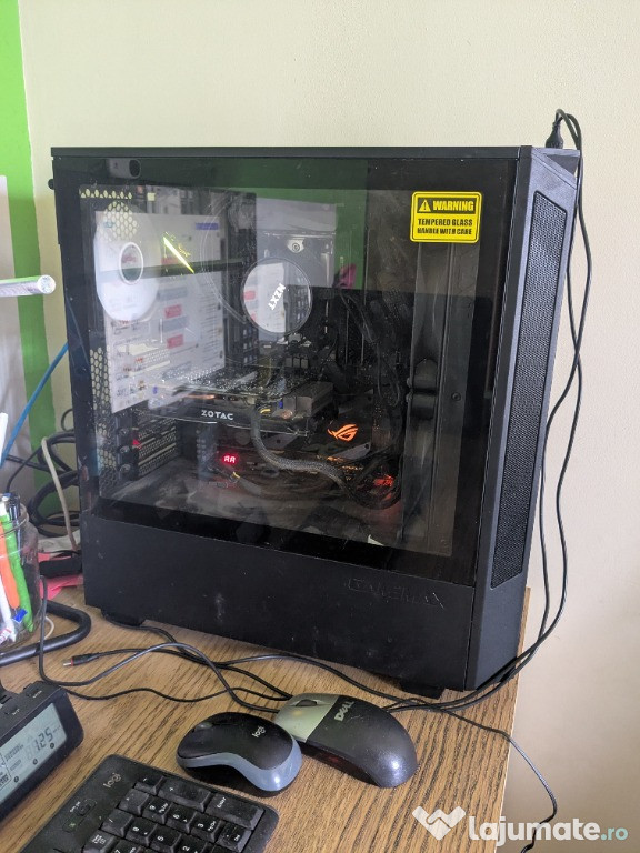 Powerful liquid-cooled 16-core 3.4 GHz computer 64GB RAM DDR4