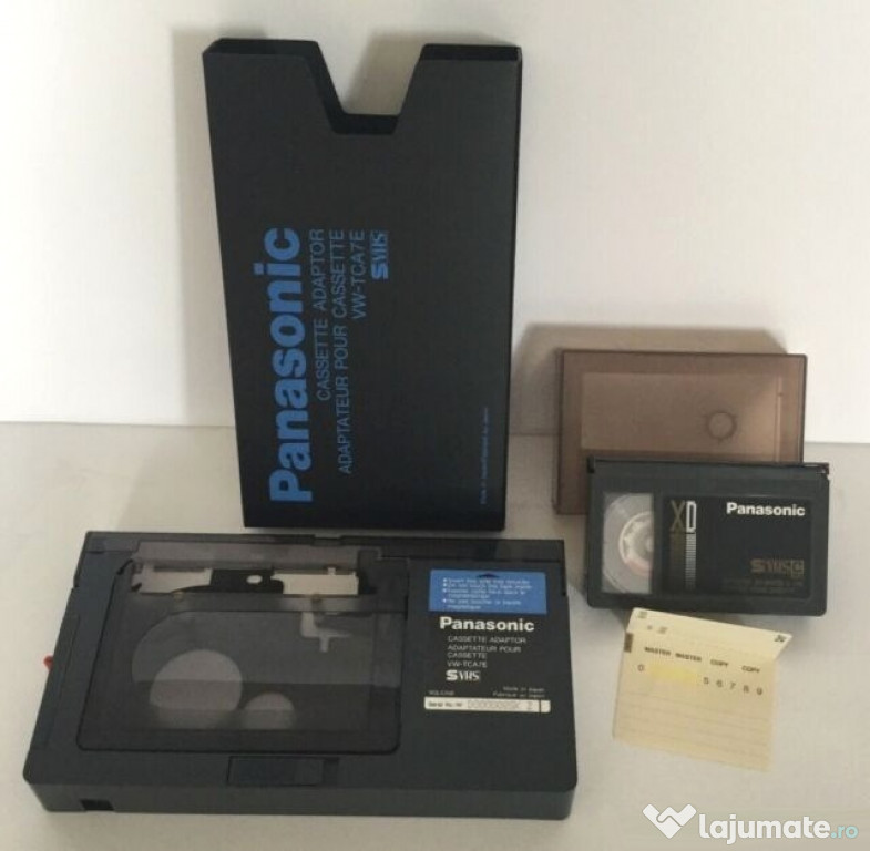 Caseta adaptor video VHS