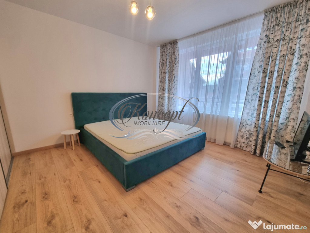 Apartament mobilat modern si cu parcare in cartierul Borhanc