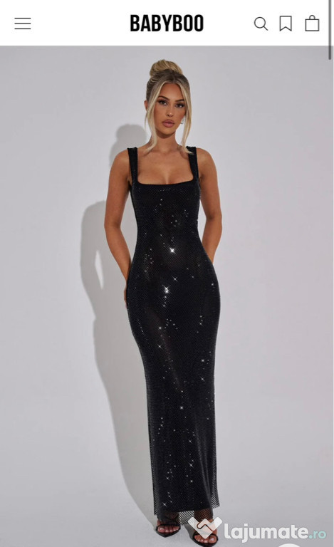 Rochie de seara neagra Babyboo