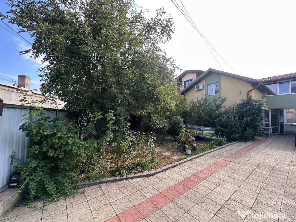 Casă 6 camere cu spațiu comercial de vânzare – Șoseaua Leordeni, lângă