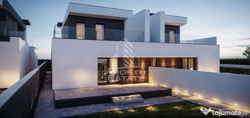 Duplex modern,4 camere2,bai,carport Giarmata