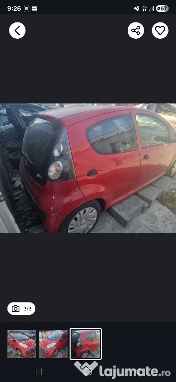 Dezmembrez Citroen C1