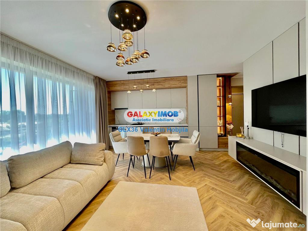 Apartament 3 camere mobilat Baneasa Straulesti Petrom City