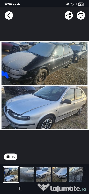 Dezmembrez Seat Leon 1.4i 1.6i 1.9tdi