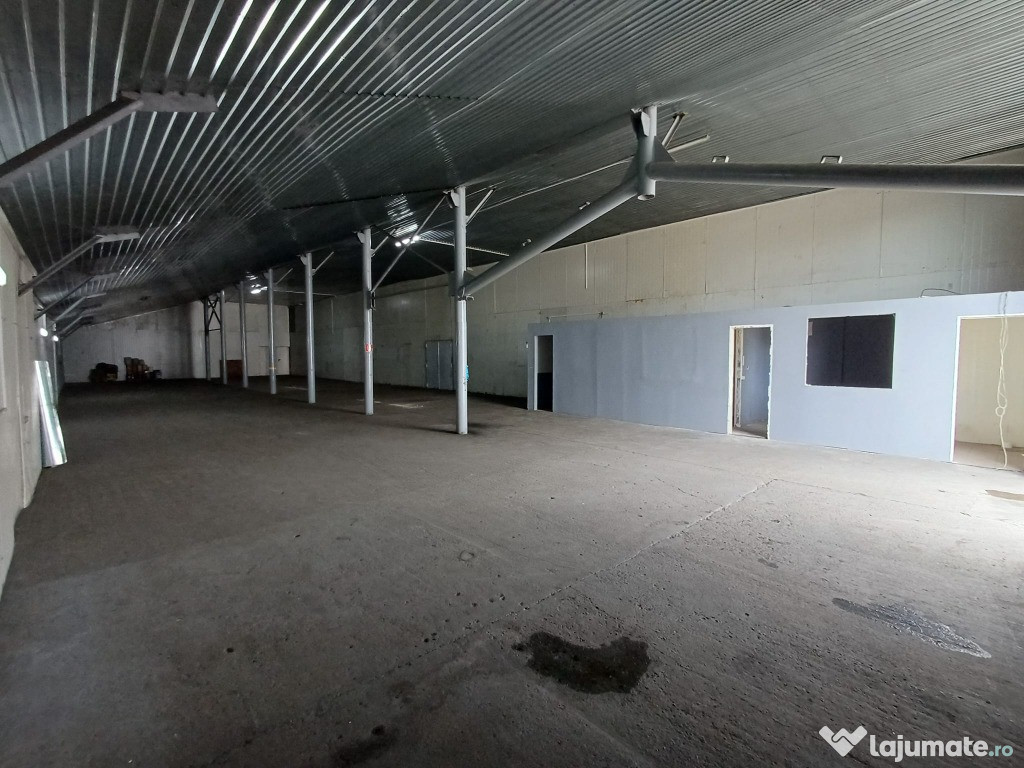 Hala de inchiriat - 440mp - 6000 lei - Focsani - zona Valcele