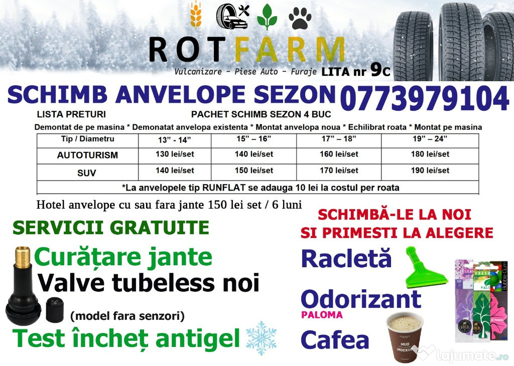 Vulcanizare Piese auto