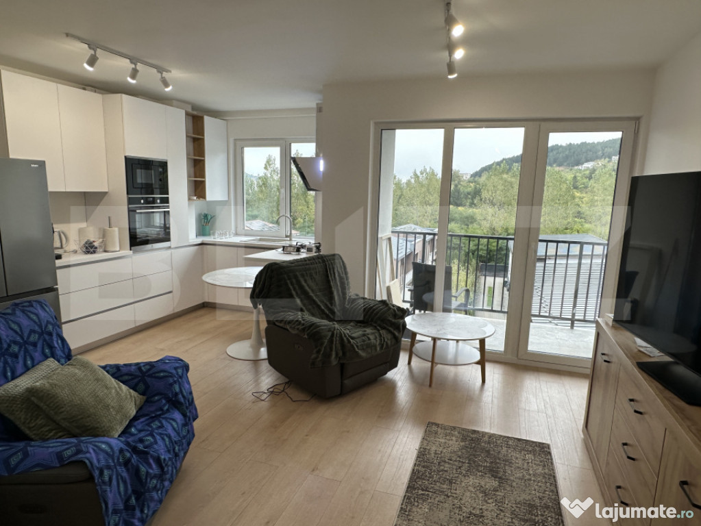 Apartament cu 2 camere, 58 mp, prima închiriere, parcare su