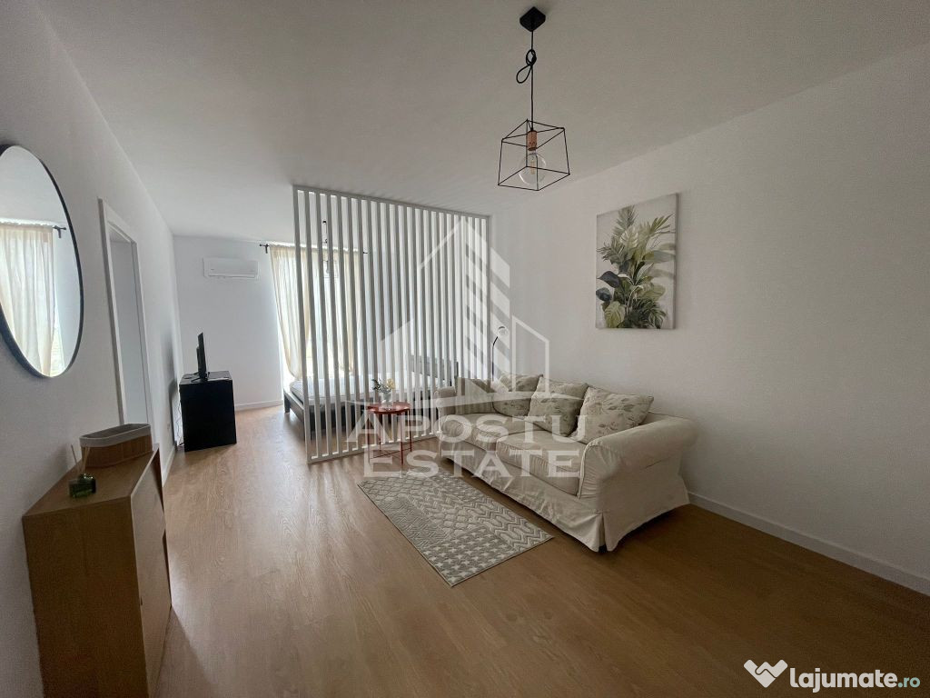 Apartament cu o camera, prima inchiriere, loc de parcare,...