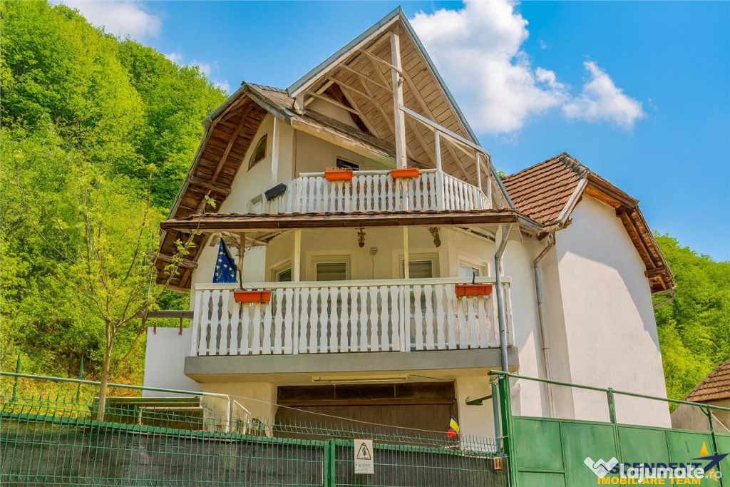 3D! Casa autentica,5.025 mp teren,in specatacolul montan al