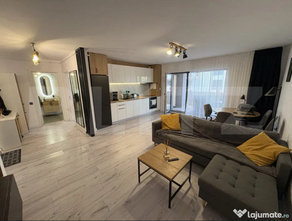 Apartament 2 camere, cu terasa de 13 mp, pe Str. Avram Iancu