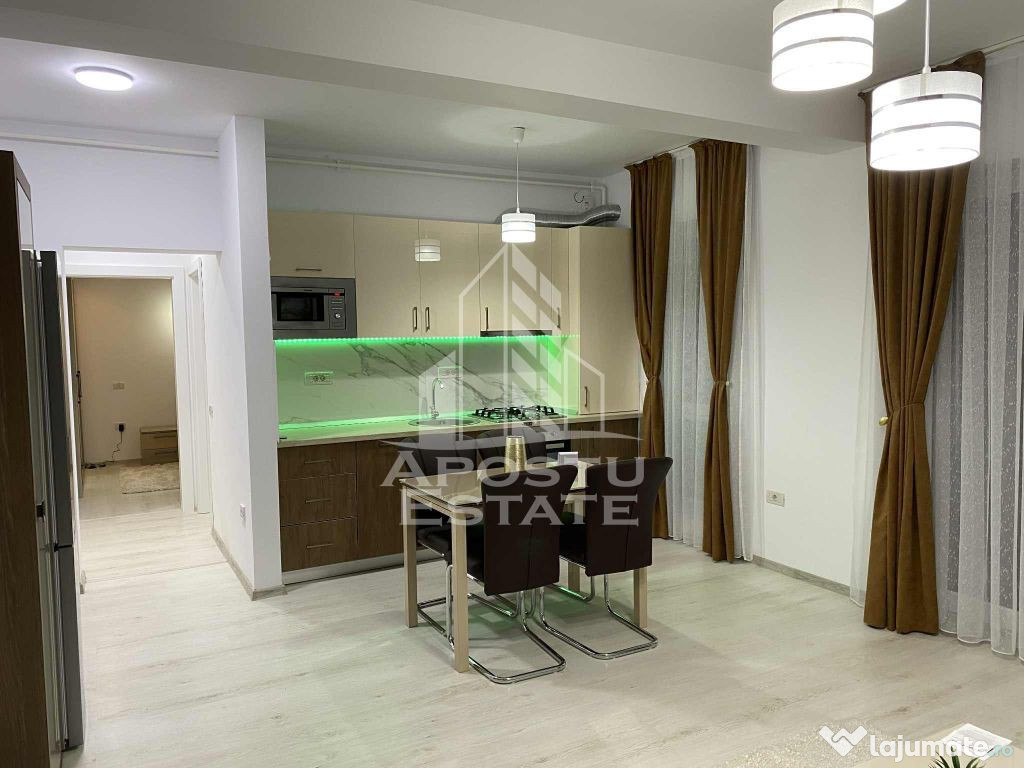 Apartament cu 2 camere mobilat si utilat in Giroc in spat...