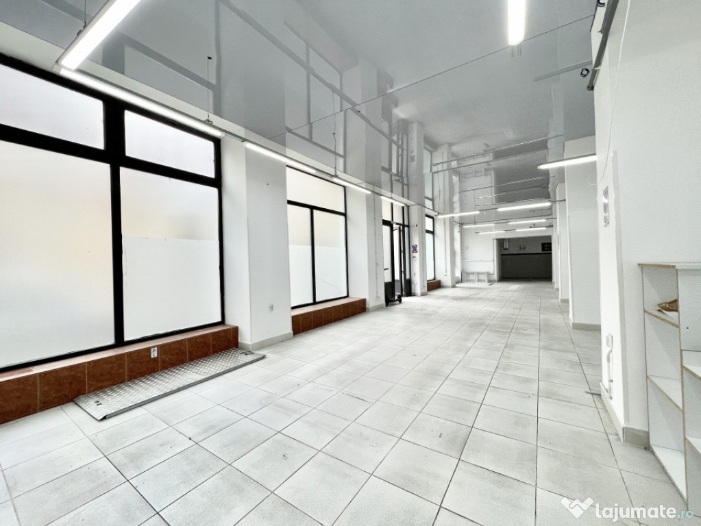 Spatiu comercial situat central, cu vitrina & vizibilitate.