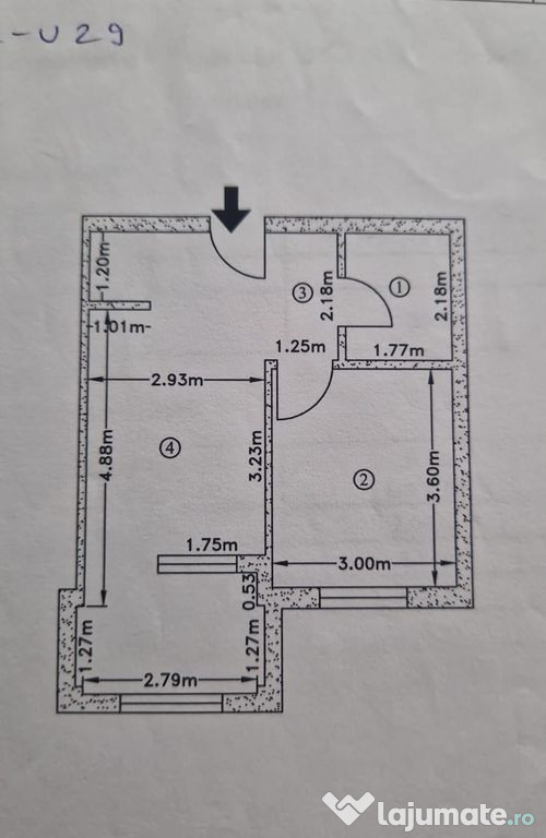 APARTAMENT 2 CAMERE, 2016, CENTRALA, MOBILAT-UTILAT