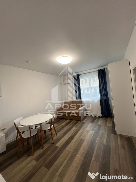 Apartament 1 camera, loc de parcare, zona Giroc