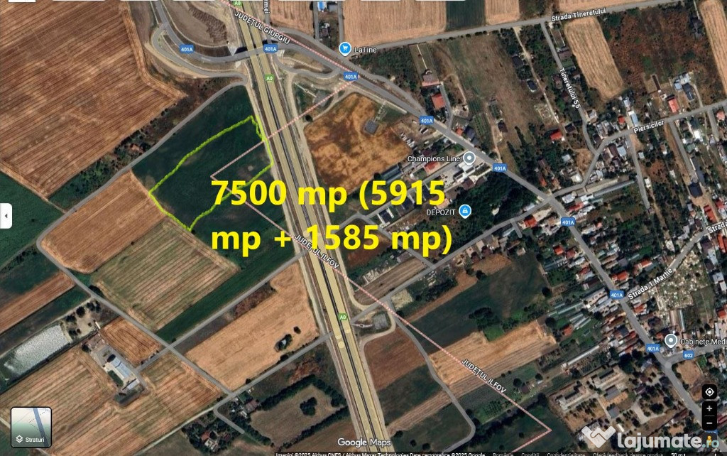 Proprietar oportunitate de investiție A0! Teren 7500 mp
