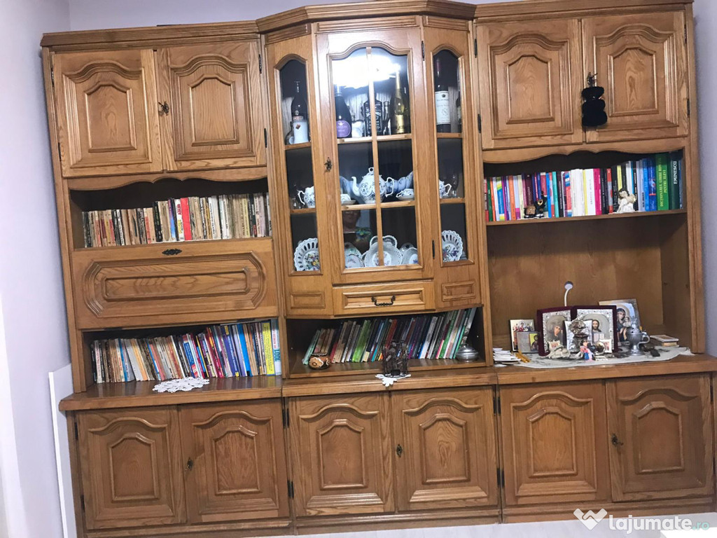Mobilă sufragerie lemn masiv