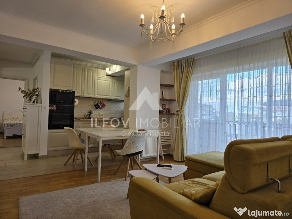 Apartament spatios 3 camere, utilat si mobilat, langa parcul