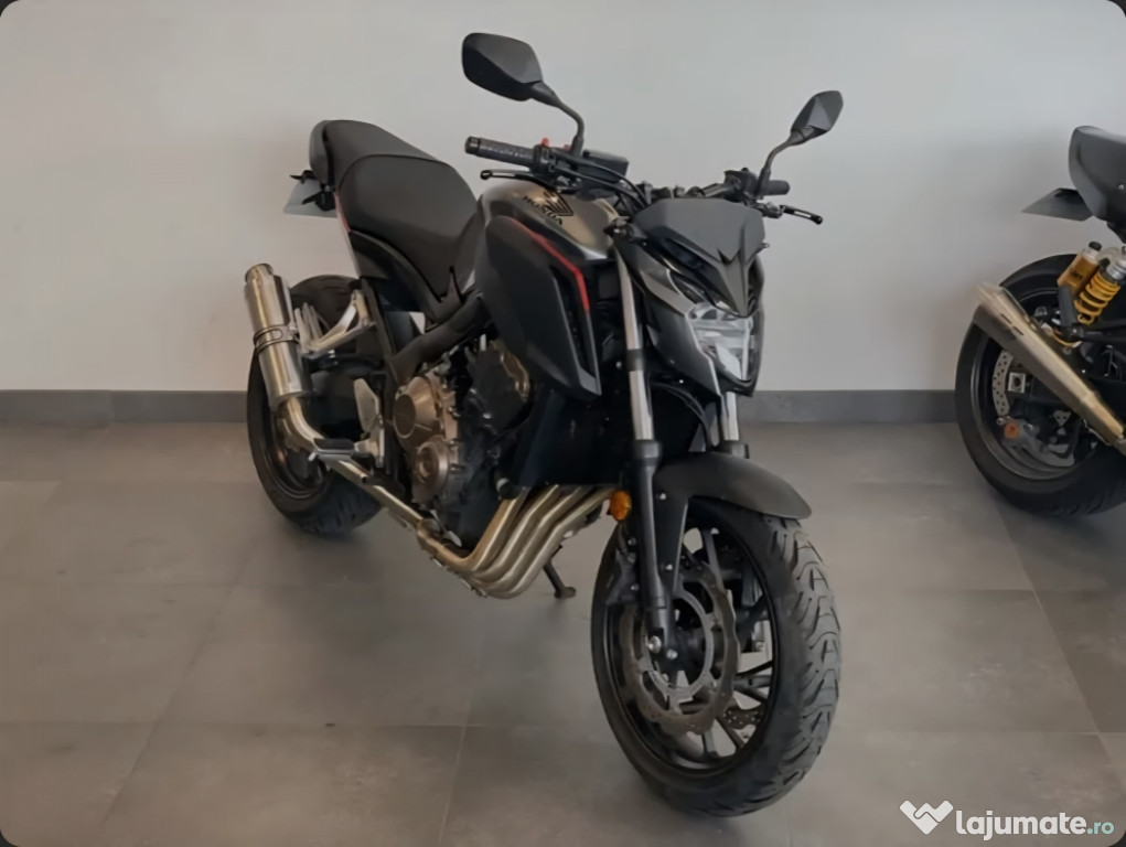 Honda CB650FA cu ABS, an 2017, evacuare STORM