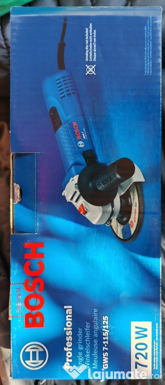 Bosch GWS 7-125 Polizor unghiular 720W, diametru disc 125