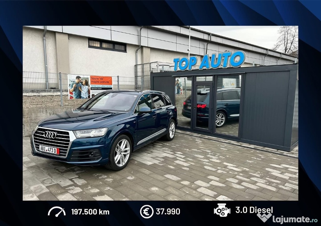 Audi Q7 3.0 50 TDI quattro Tiptronic S Line