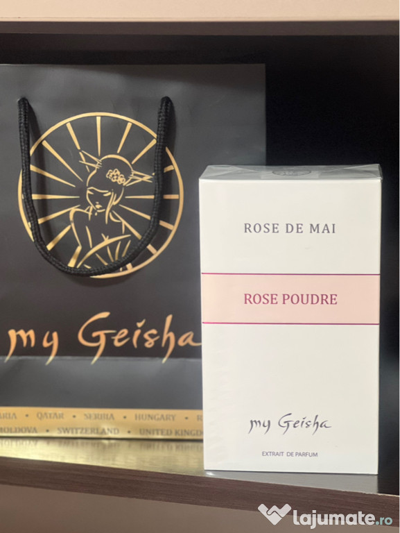 ROSE POUDRE MY GEISHA, EXTRACT DE PARFUM 100 ML, SIGILAT