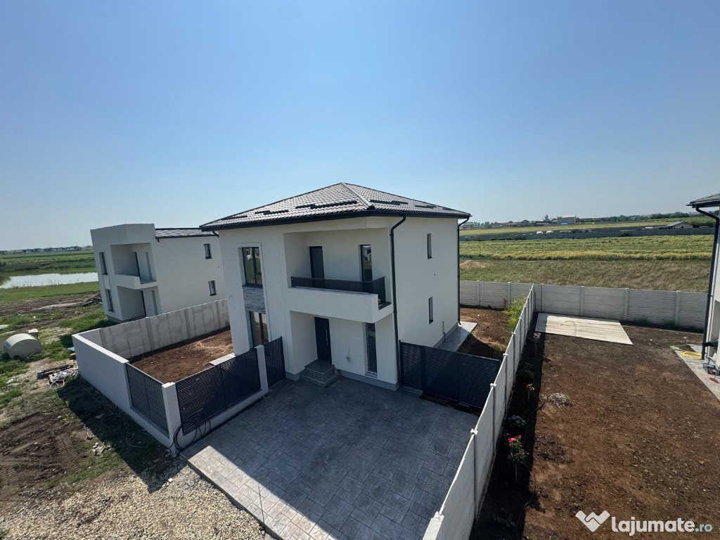 Vila Individuala / 4 Camere / 3 Bai / Incalzire Pardoseala / Teren 350