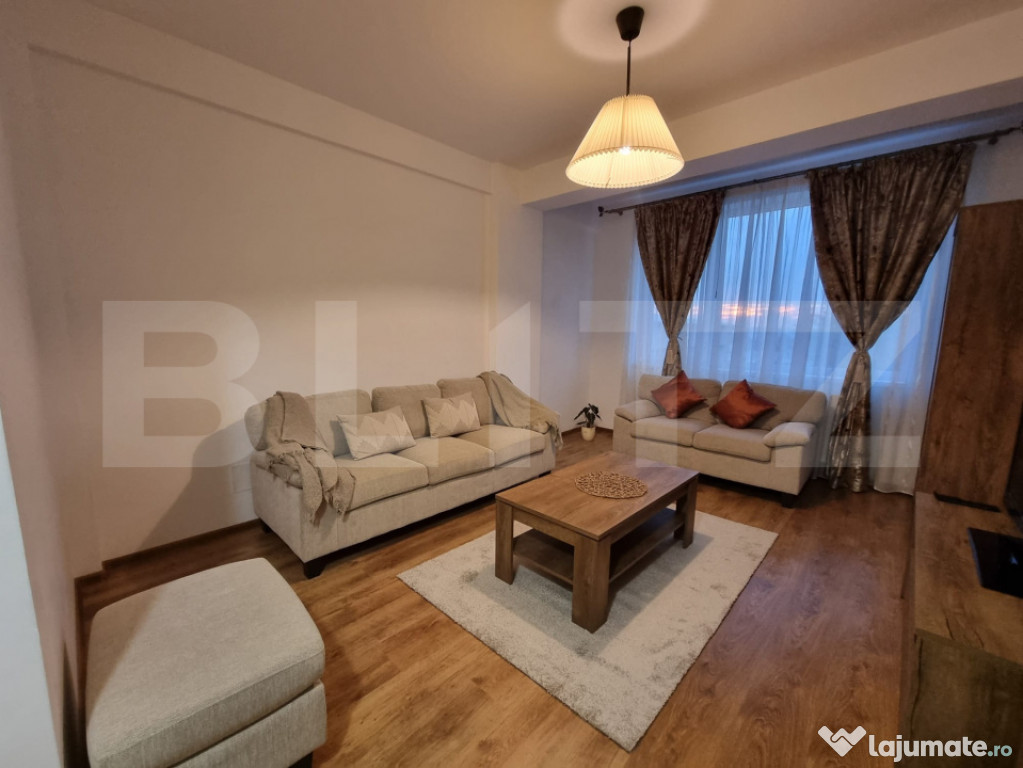 Apartament cu 2 camere, 62 mp, strada Făgăraș