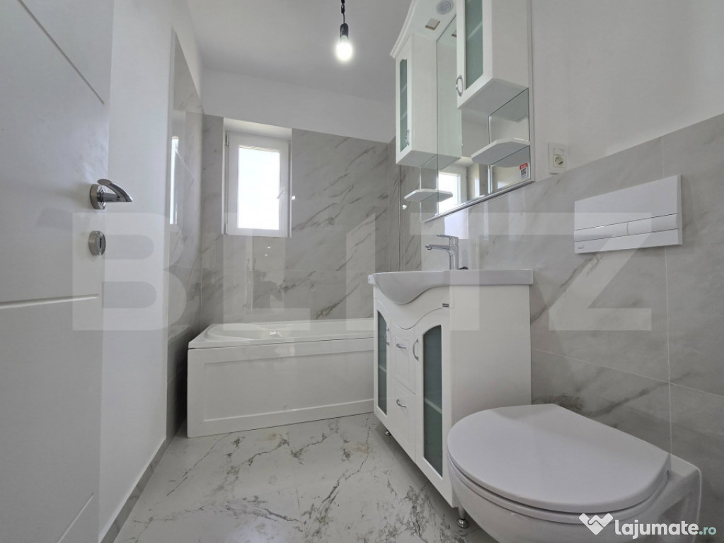 Apartament 3 camere, gradina 68mp, 126mp, parcare, Torontalu