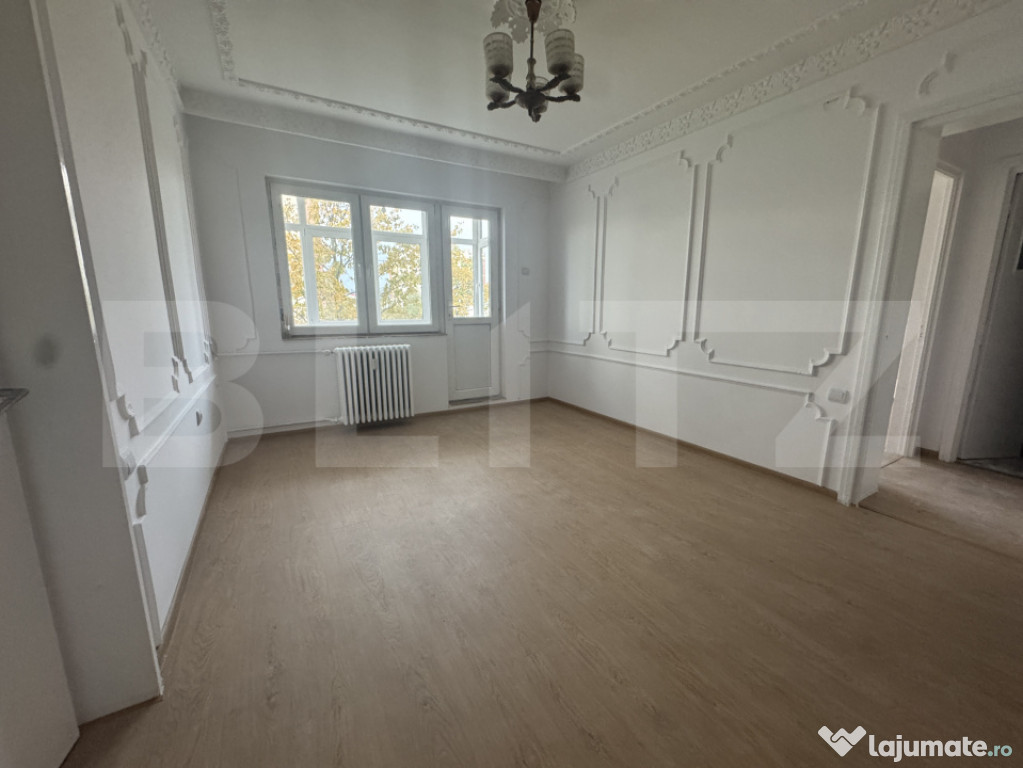Apartament 2 camere semidecomandat, 42,60 mp, zona Podu Ros
