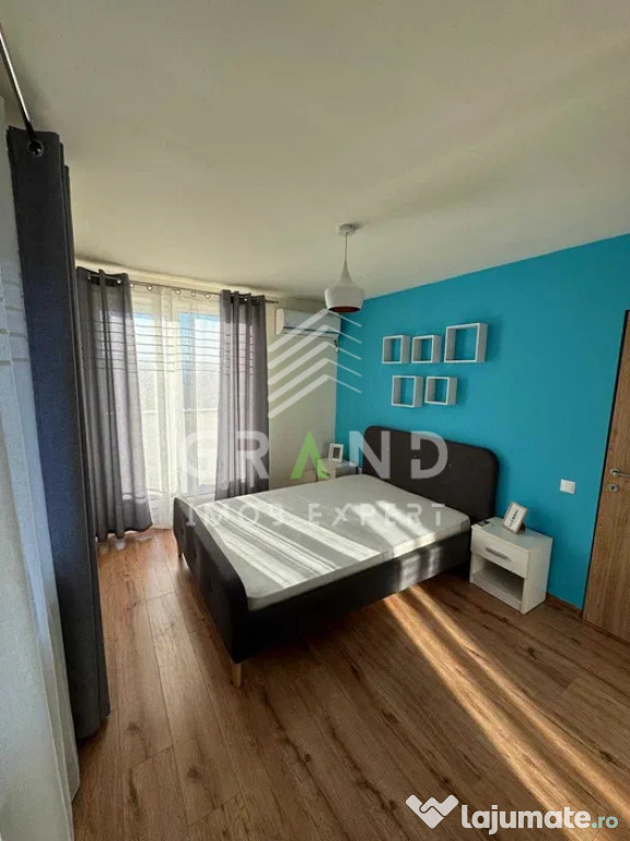 Apartament 2 camere, cu terasă 21 mp, zona Vivo, mobilat co