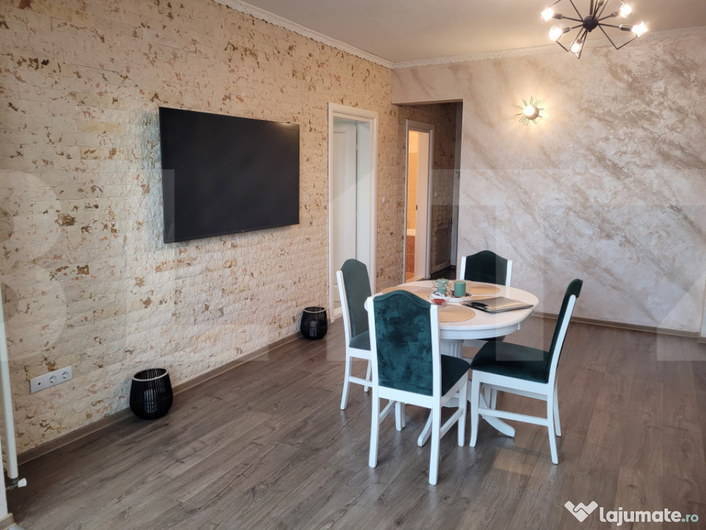 Apartament 2 camere decomandat, orientat spre sud – Cartie