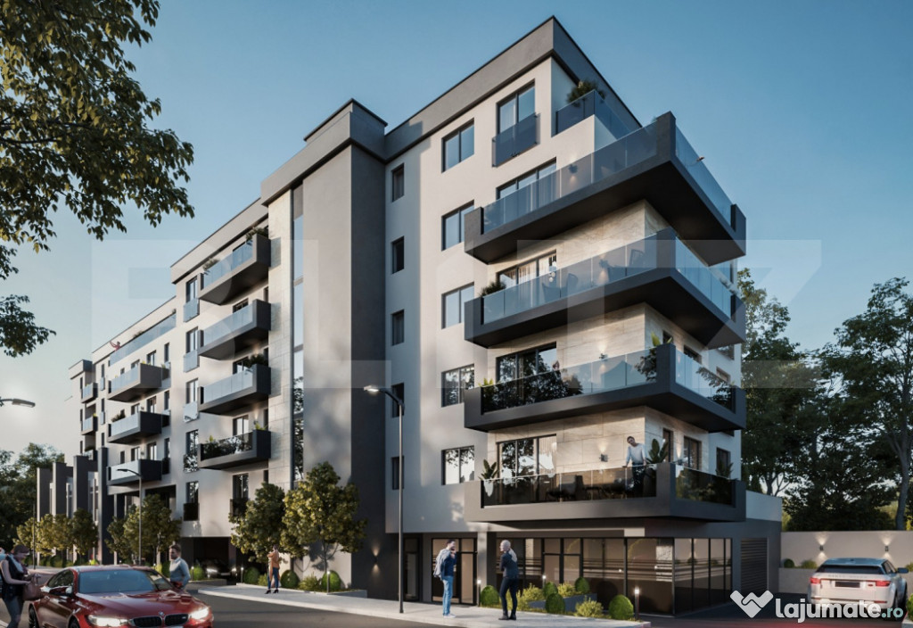 Apartament 2 Camera, 52 mp, Semifinisat, Zona Dorobantilor