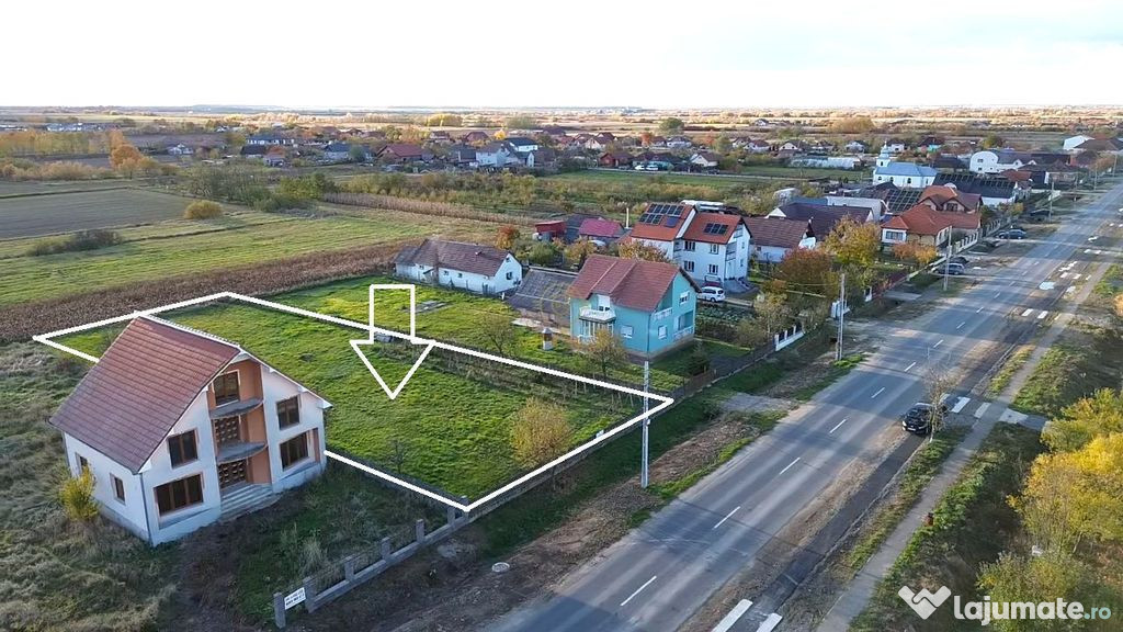 !NOU!Teren Intravilan 5km> Satu Mare/Strada Principala