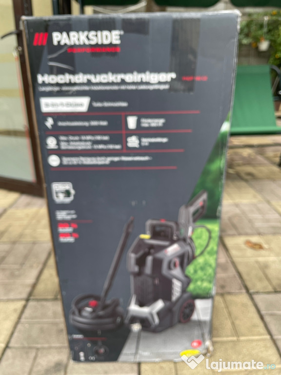 Aparat de curățat cu presiune parkside