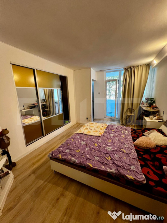 Exclusiv, Apartamet 1 camera, 28 mp, balcon, zona Aleea Detu