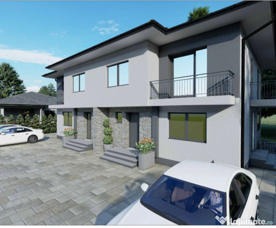 Duplex 124 mp plus curte, posibilitate de achizitie la ROSU