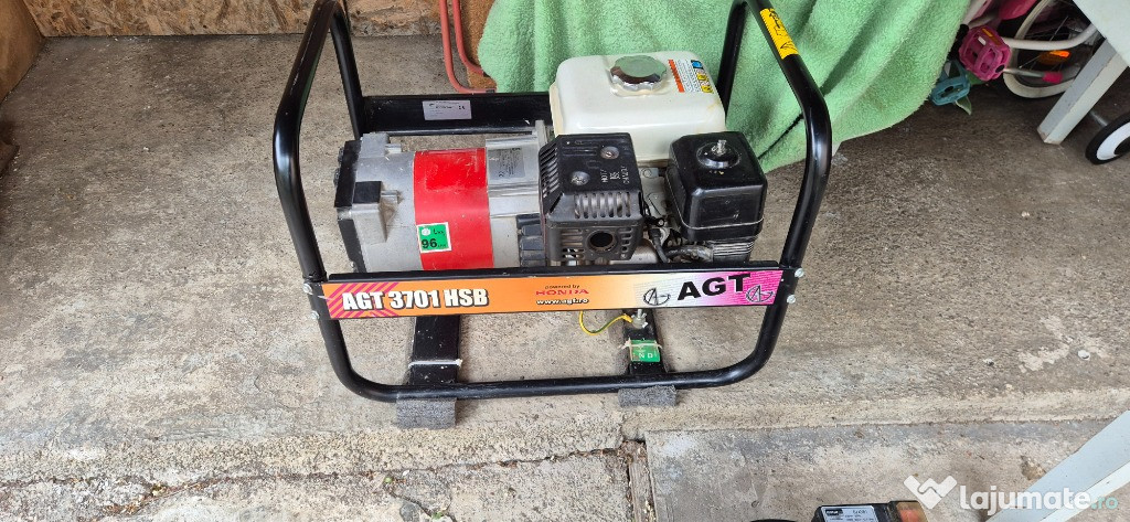 Generator monofazat AGT Honda 3,5 KVA (AGT 3701 HSB)